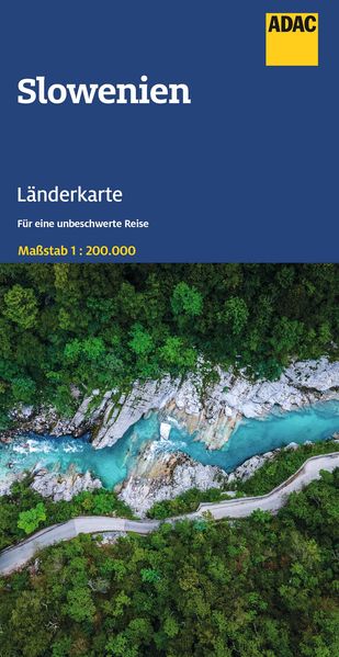 ADAC Länderkarte Slowenien 1:200.000