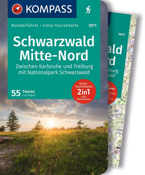 Kompass Karten GmbH Kompass Wanderführer Schwarzwald Mitte-Nord 50 Touren Mit Extra-Tourenkarte