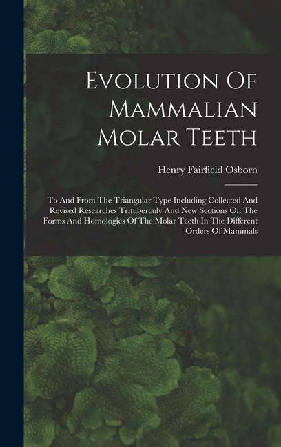 Evolution Of Mammalian Molar Teeth: To And From The Triangular Type Including Collected And Revised Researches Trituberculy And New Sections On The Fo