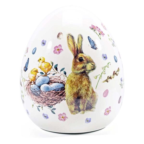 Deko-Osterei 'Frohe Ostern'