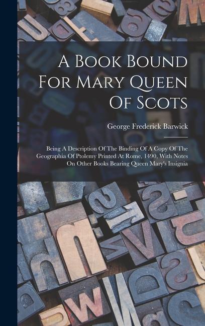 A Book Bound For Mary Queen Of Scots