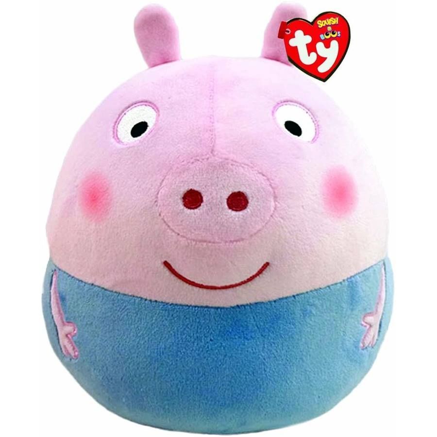 Ty - Squish a Boo Kissen - Peppa Pig - Freund George 20 cm
