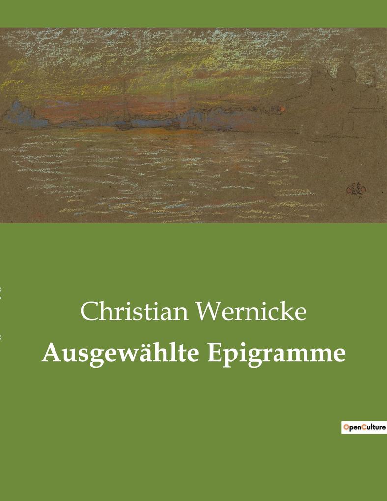 Ausgewählte Epigramme