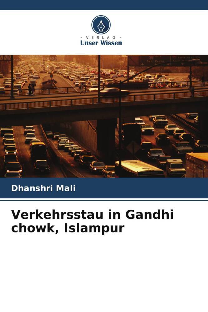 Verkehrsstau in Gandhi chowk Islampur