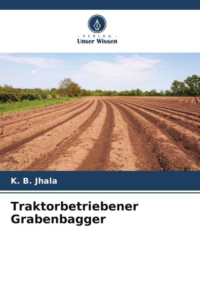 Traktorbetriebener Grabenbagger