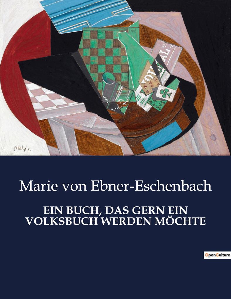 EIN BUCH DAS GERN EIN VOLKSBUCH WERDEN MÖCHTE