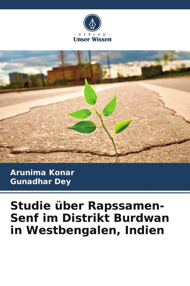 Studie über Rapssamen-Senf im Distrikt Burdwan in Westbengalen Indien