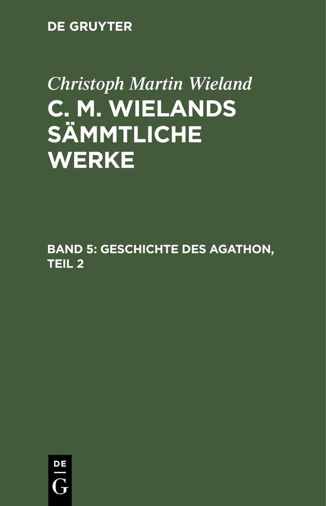 Geschichte des Agathon Teil 2