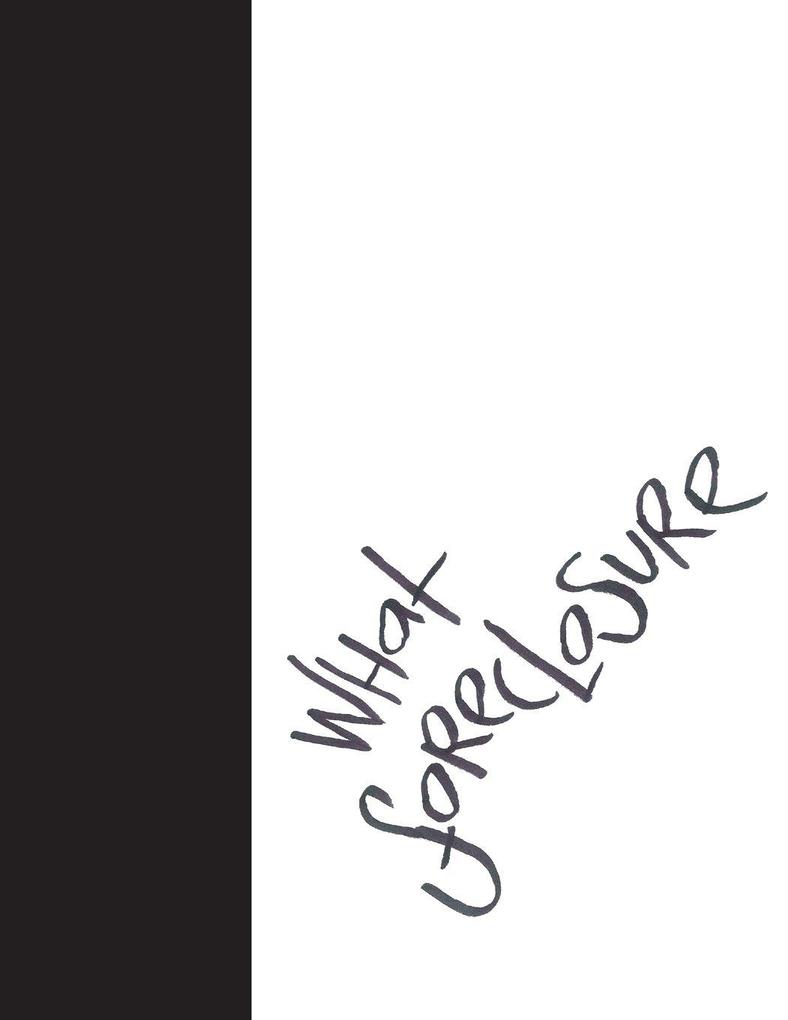 Madding Mission 'What Foreclosure' Jotter Book