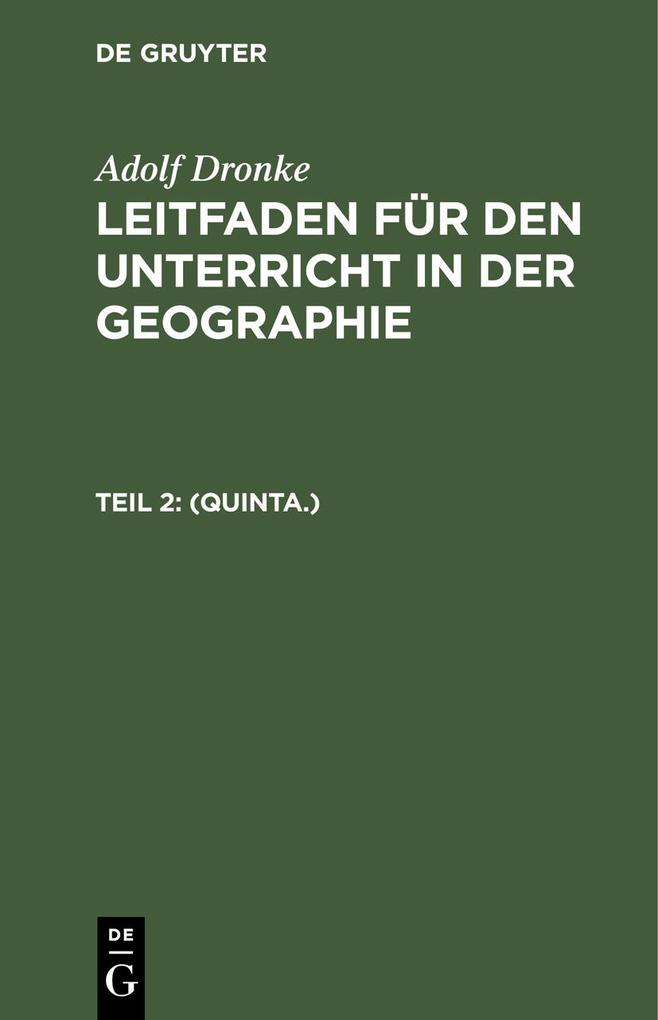 (Quinta.)