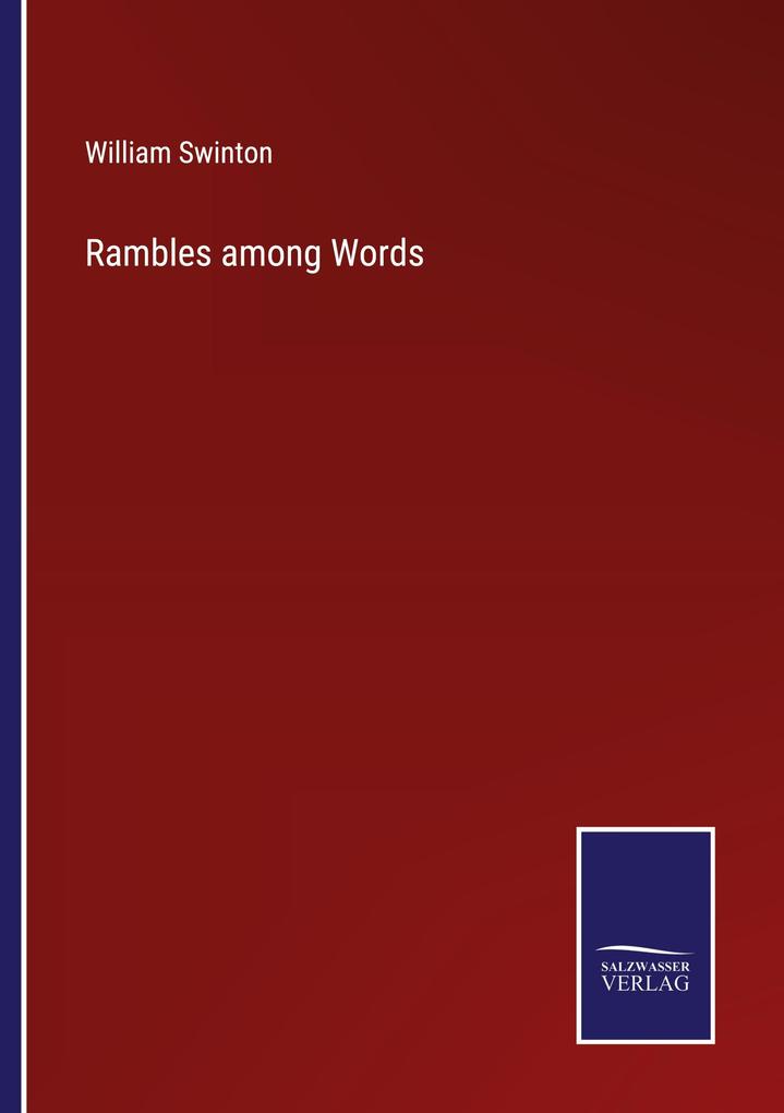 Rambles among Words
