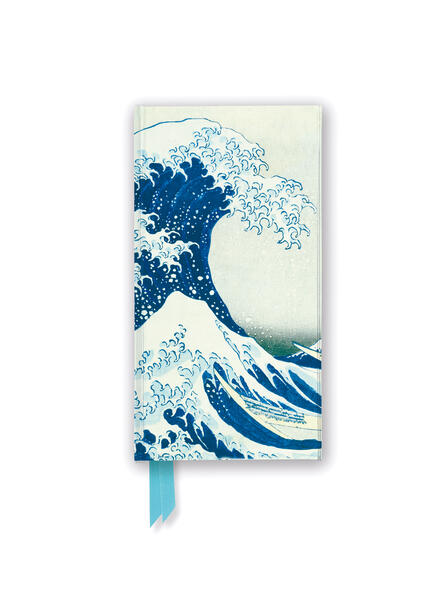Katsushika Hokusai: The Great Wave (Foiled Slimline Journal)