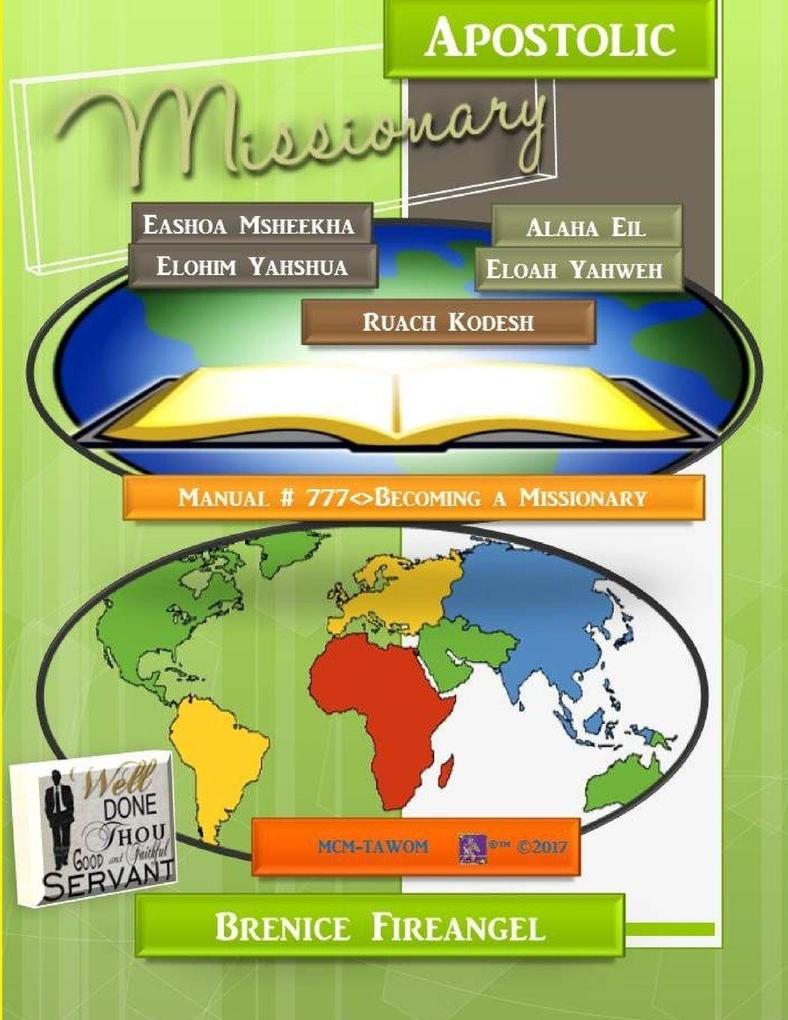Becoming An 'Apostolic' Missionary