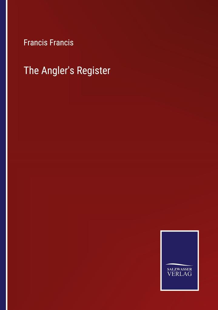 The Angler's Register