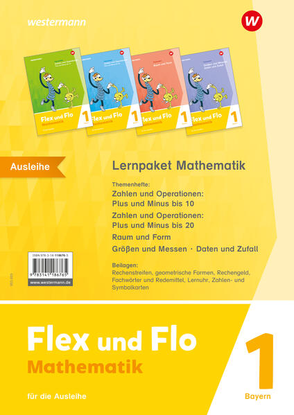 Flex und Flo 1. Lernpaket Mathematik: Für die Ausleihe. Für Bayern