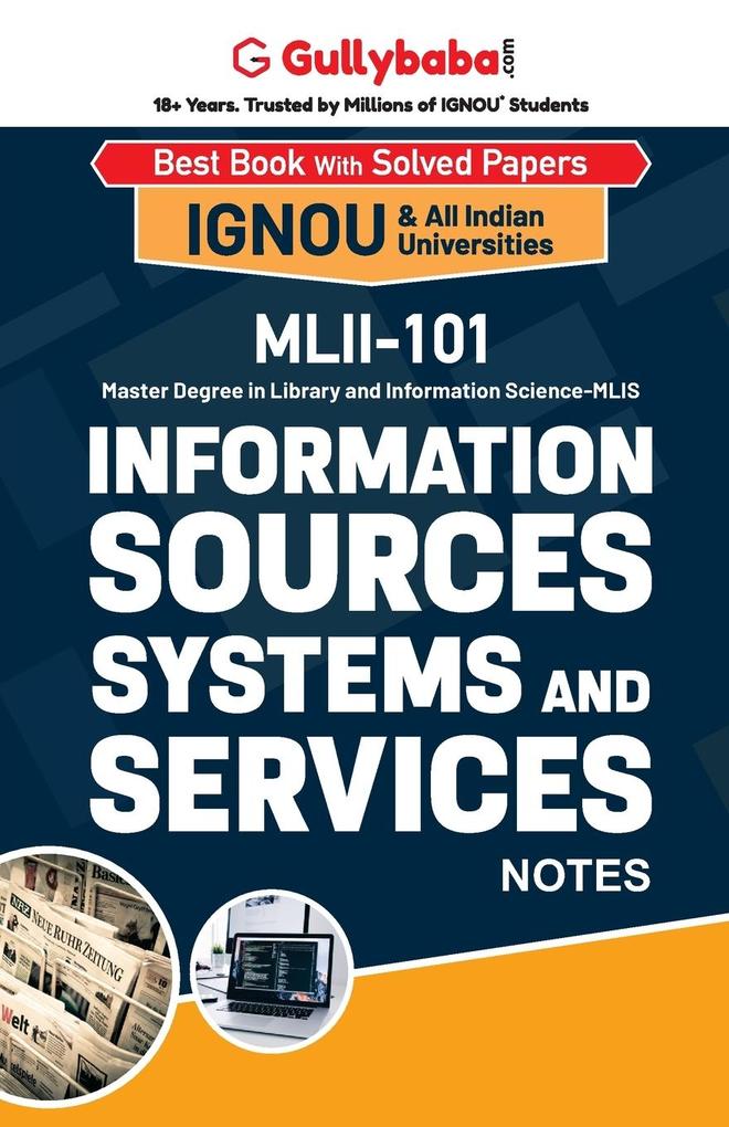 MLII-101 Information Sources Systems and Services