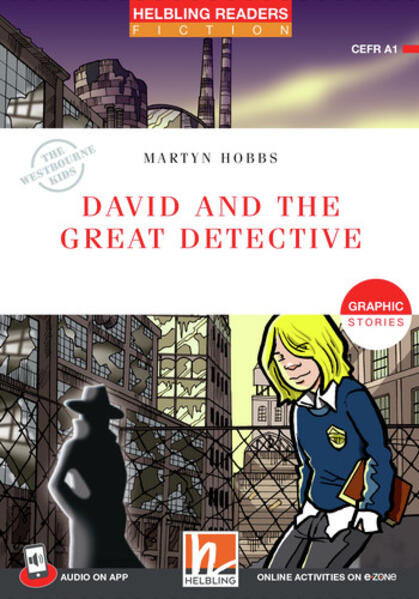 Helbling Readers Red Series Level 1 / David and the Great Detective mit Audio App + e-zone
