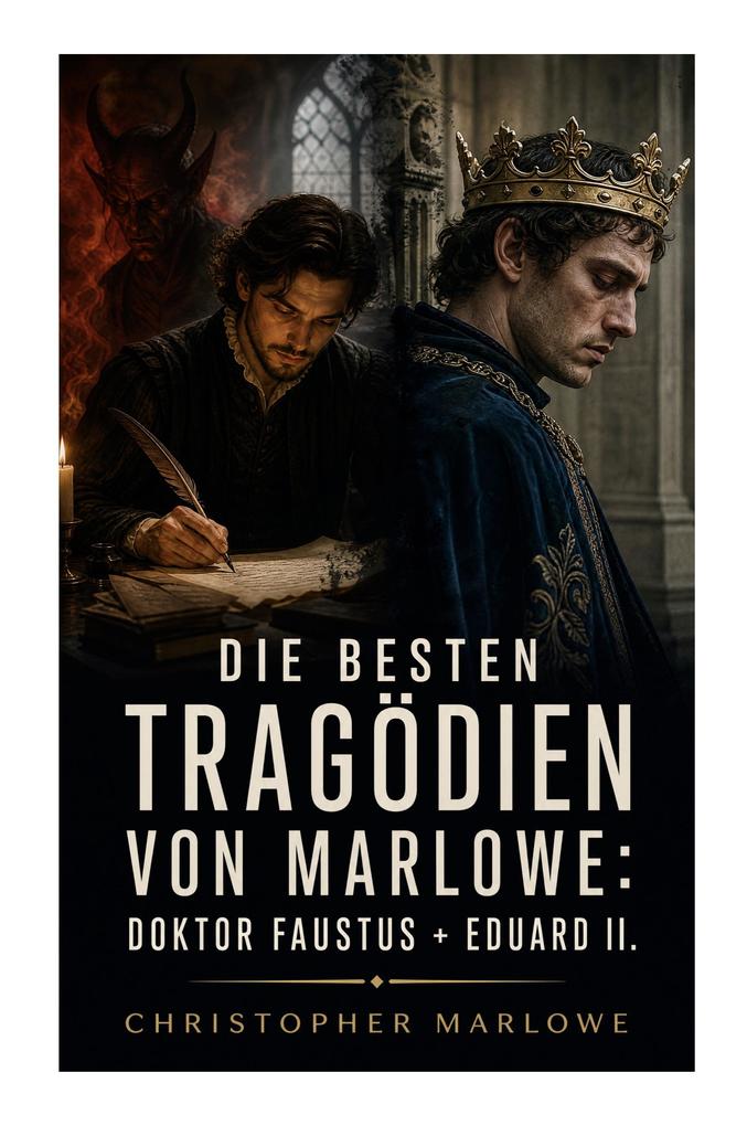 Die besten Tragödien von Marlowe: Doktor Faustus + Eduard II.