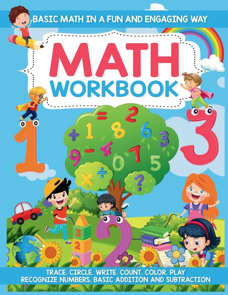 Basic Math Workbook for Kids