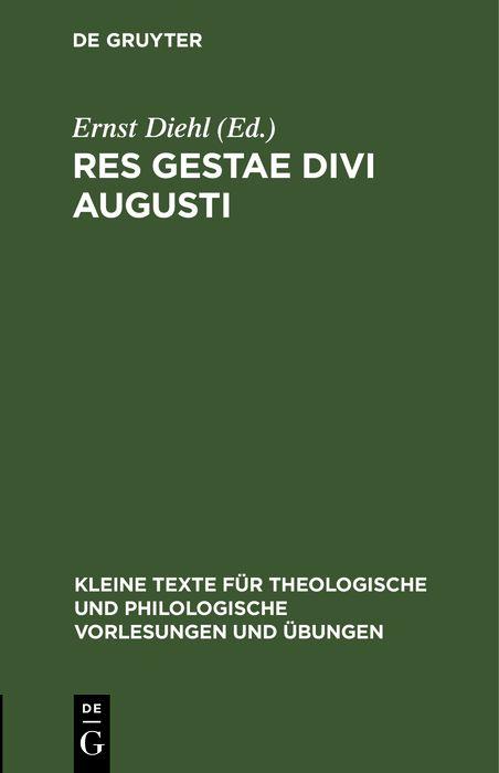 Res Gestae Divi Augusti