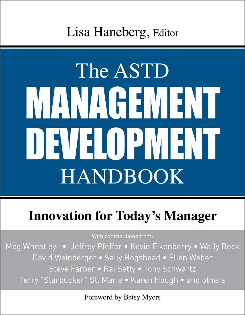 The ASTD Management Development Handbook