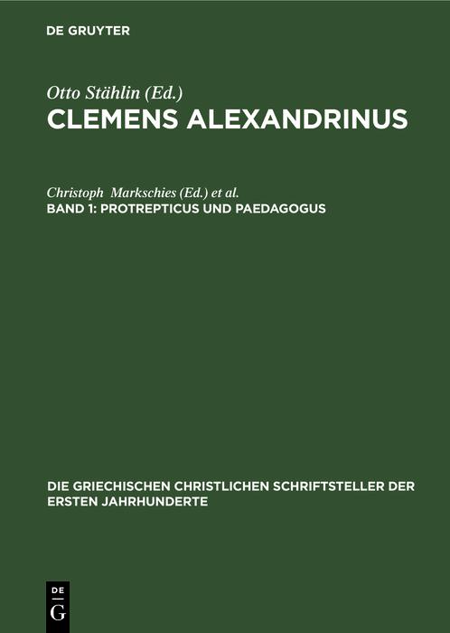 Protrepticus und Paedagogus