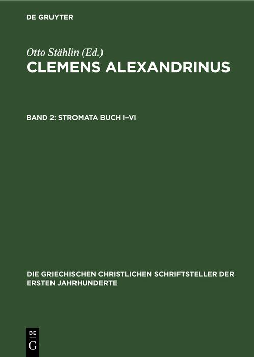 Stromata Buch I-VI