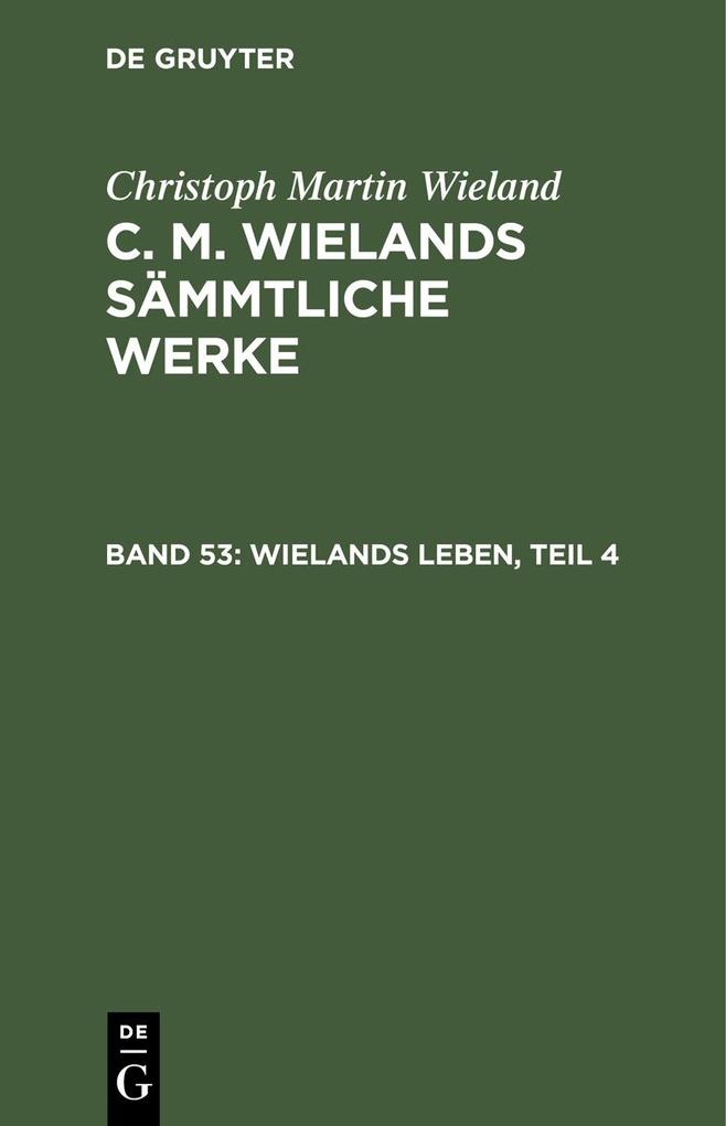 Wielands Leben Teil 4