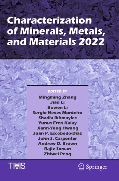 Characterization of Minerals Metals and Materials 2022