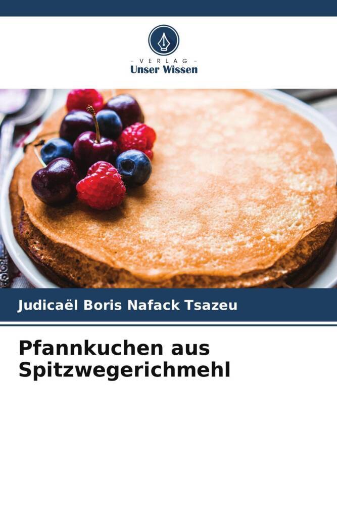 Pfannkuchen aus Spitzwegerichmehl