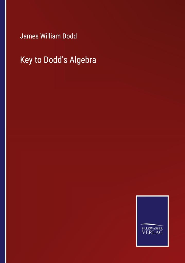 Key to Dodd's Algebra