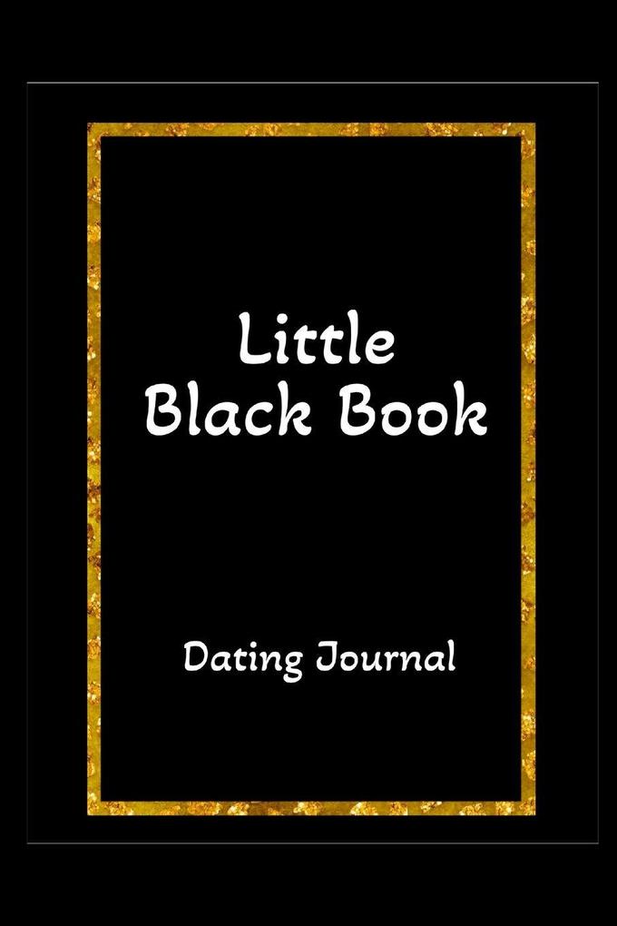 LITTLE BLACK BOOK Dating Journal
