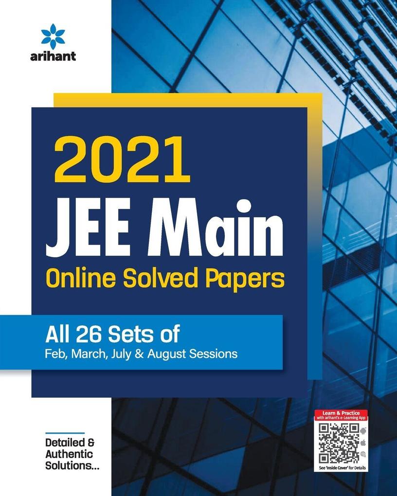 2021 JEE Main Online Solved Papers All 26 Sets Of Feb March July & Aug Sessions