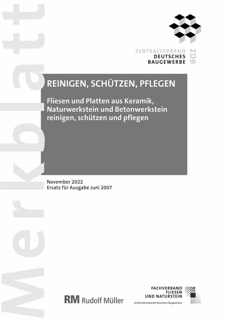 Merkblatt Reinigen Schützen Pflegen (PDF) 2022-11
