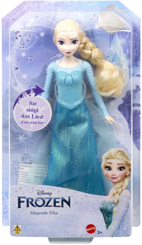 Mattel - Disneys Die Eiskönigin Elsa singende Puppe