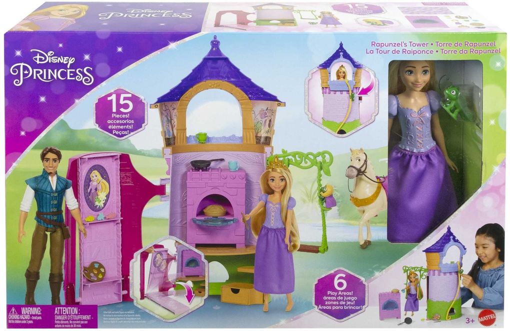 Mattel - Disney Princess Rapunzels Turm Spielset