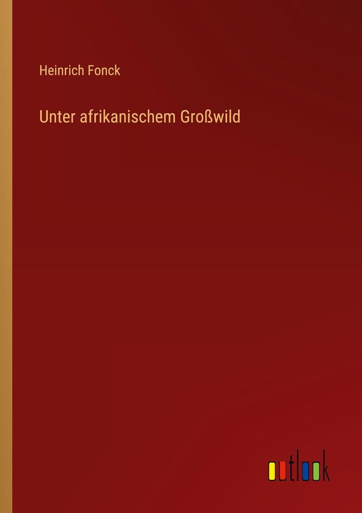 Unter afrikanischem Großwild