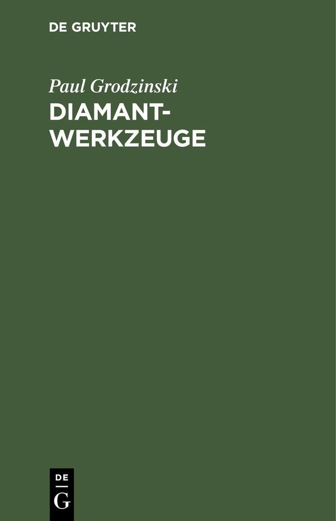 Diamant-Werkzeuge
