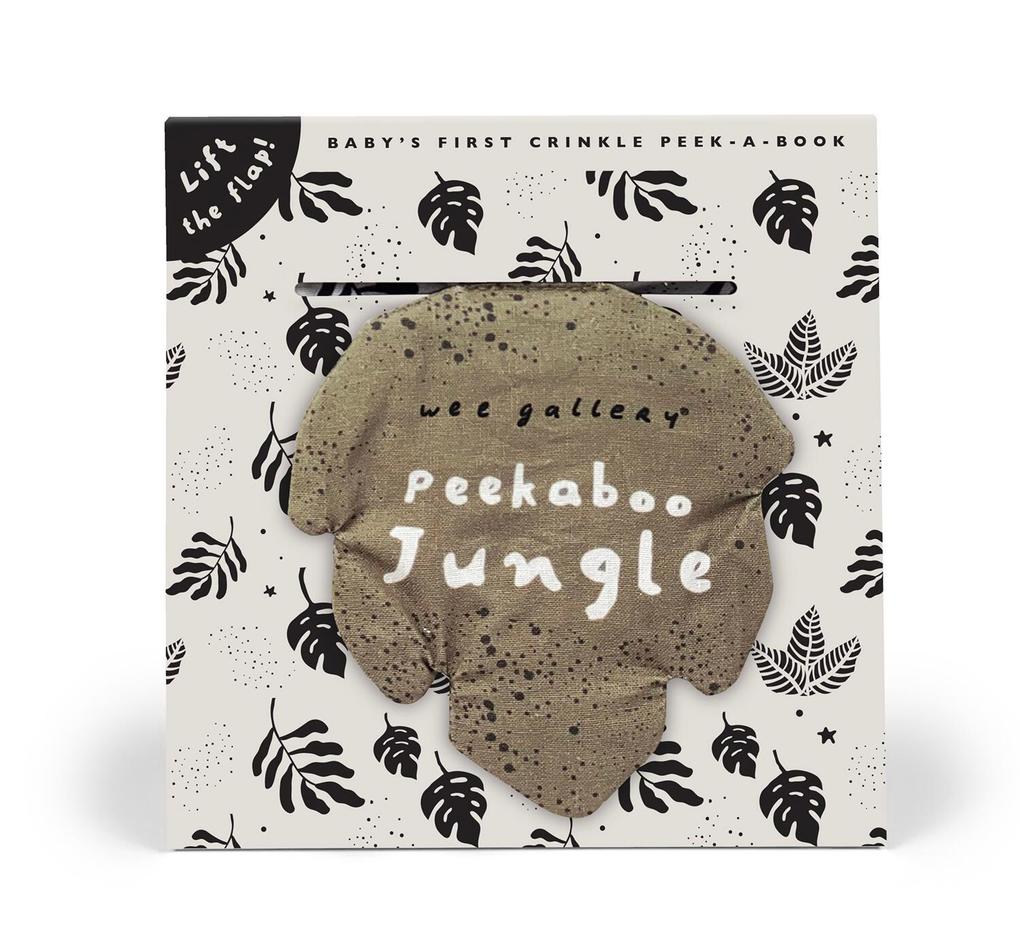 aboo Jungle: Baby‘s First Crinkle -A-Book - Lift the Flap!