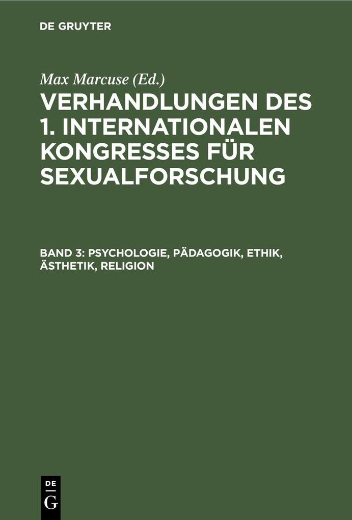 Psychologie Pädagogik Ethik Ästhetik Religion