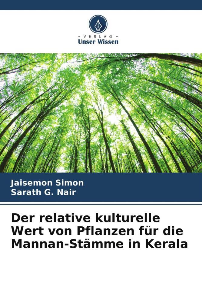 Der relative kulturelle Wert von Pflanzen für die Mannan-Stämme in Kerala