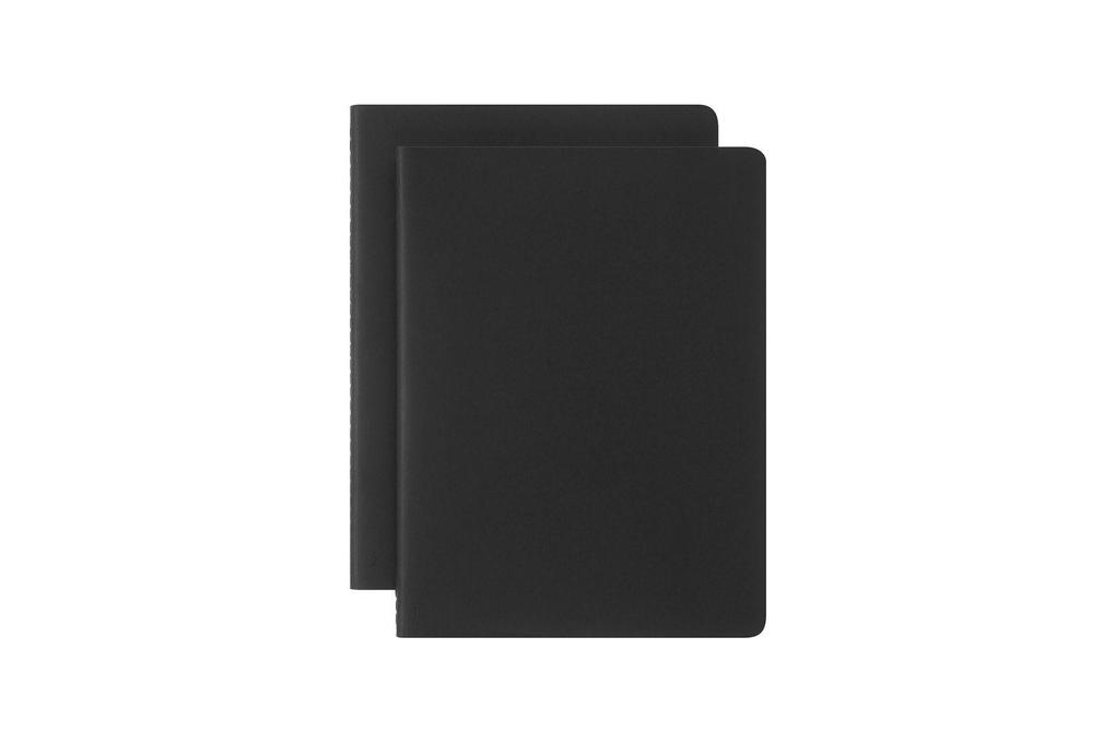 Moleskine Smart Cahier Journal Extra Large Plain Black Soft Cover (7.5 x 10)