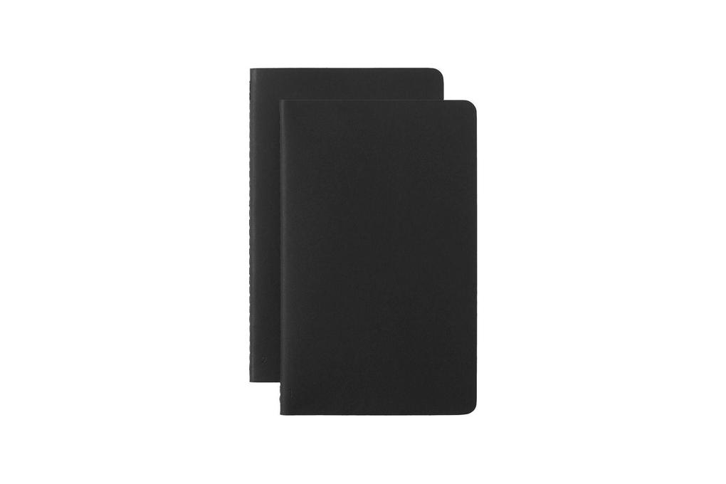 Moleskine Smart Cahier Journal Large Ruled Black Soft Cover (5 x 8.25)
