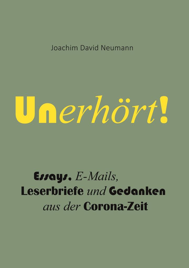 Unerhört!