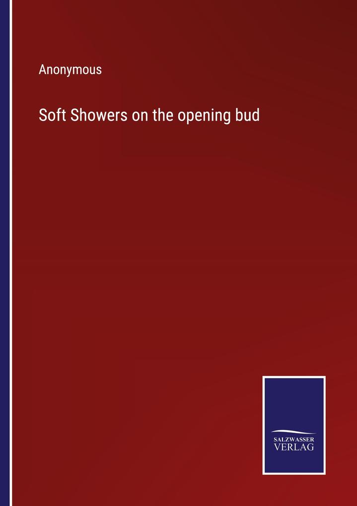 Soft Showers on the opening bud