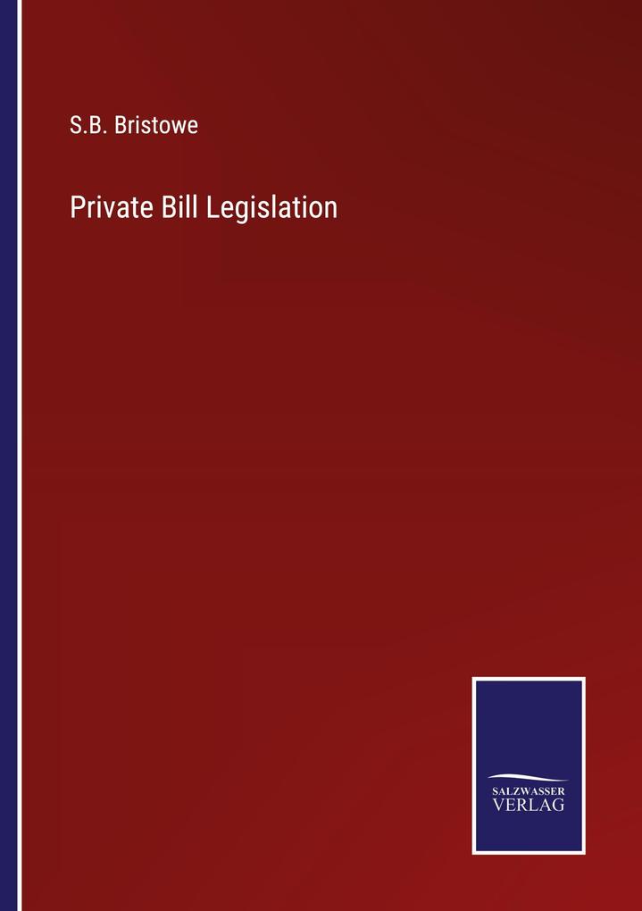 Private Bill Legislation