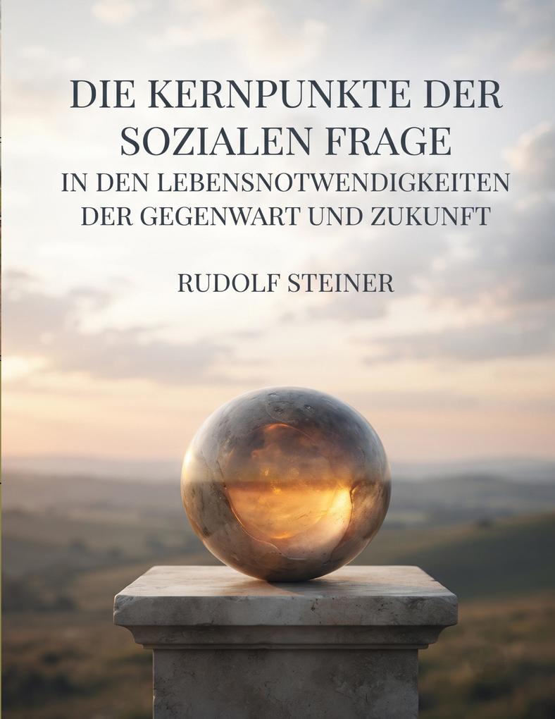 Die Kernpunkte der sozialen Frage in den Lebensnotwendigkeiten der Gegenwart und Zukunft