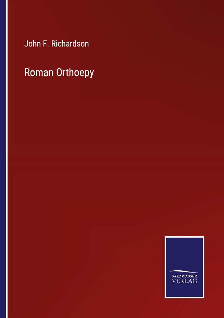Roman Orthoepy