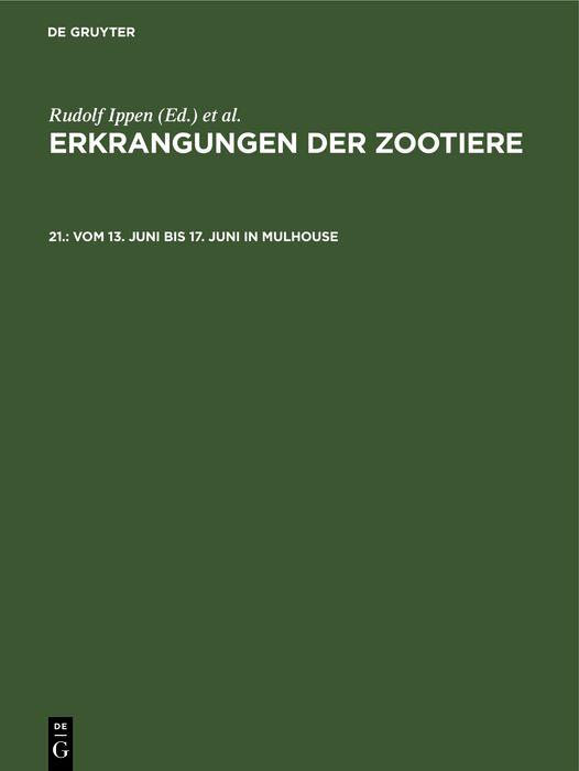 vom 13. Juni bis 17. Juni in Mulhouse