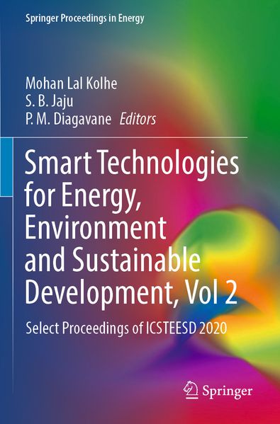 Smart Technologies for Energy Environment and Sustainable Development Vol 2